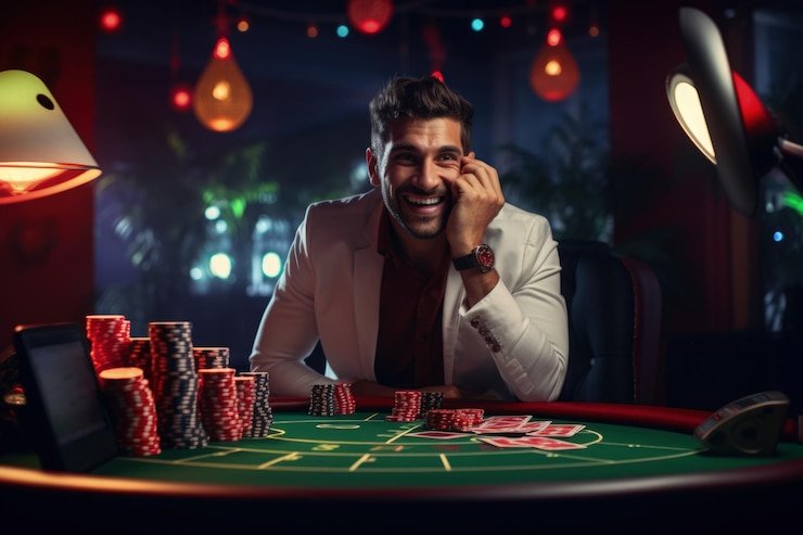 maha 186 live blackjack studio with HD multi-camera setup showing professional croupier and betting interface